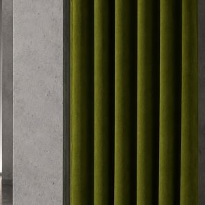 Rideaux acoustiques en velours non feu M1